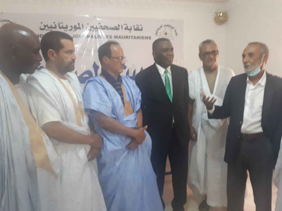 Article : Birame Dah Abeid, h&ocirc;te du Syndicat des Journalistes de Mauritanie