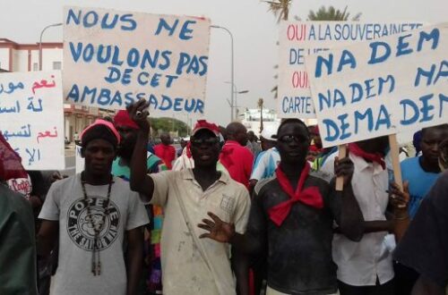 Article : Sit-in à l’ambassade du Sénégal en Mauritanie : «La situation des Sénégalais en Mauritanie ne peut pas continuer comme ça ! »