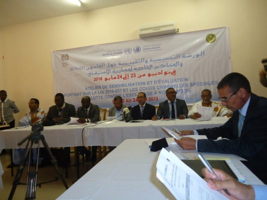 Article : Nouadhibou : Magistrats, OPJ et administrateurs des régions du Nord face à la loi 2015-031 incriminant l’esclavage