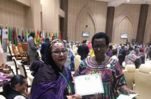 Article : Mme Seyide Mint Yenge se distingue parmi les invitées de Kagamé à Nouakchott