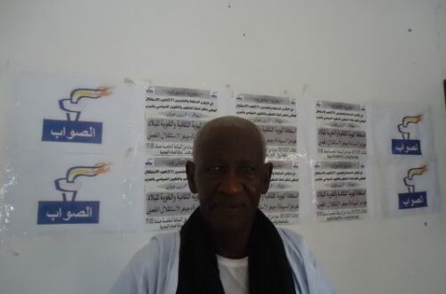 Article : Interview de M.Oumar Ould Yali, ancien ministre et tête de liste régionale de la coalition Sawab/RAG
