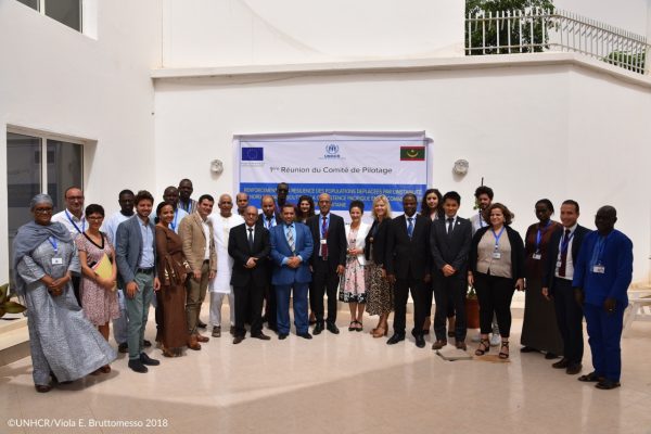 Article : Premier comité de pilotage du partenariat UE – HCR sur le projet « Renforcement de la résilience des populations déplacées par l’instabilité au Nord du Mali et soutien à la coexistence pacifique entre communautés » en Mauritanie.