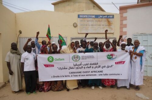 Article : Lancement à Nouakchott de la 2ème édition de la «Caravane ouest-africaine pour la Terre, l’Eau et les Semences »