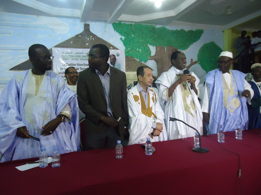 Article : Chbih Cheikh Mélaïnine et le Front Populaire rejoignent Kane Hamidou Baba et la CVE