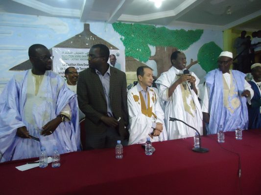 Article : Chbih Cheikh Mélaïnine et le Front Populaire rejoignent Kane Hamidou Baba et la CVE