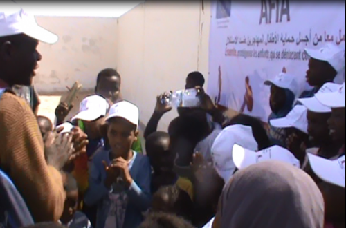 Article : Une caravane parcourt Nouadhibou pour lutter contre l’exploitation et la traite des enfants