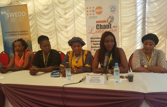 Article : Forum sur le dividende démographie, l’autonomisation des femmes et des filles, l’artiste Coumba Gawlo donne le ton