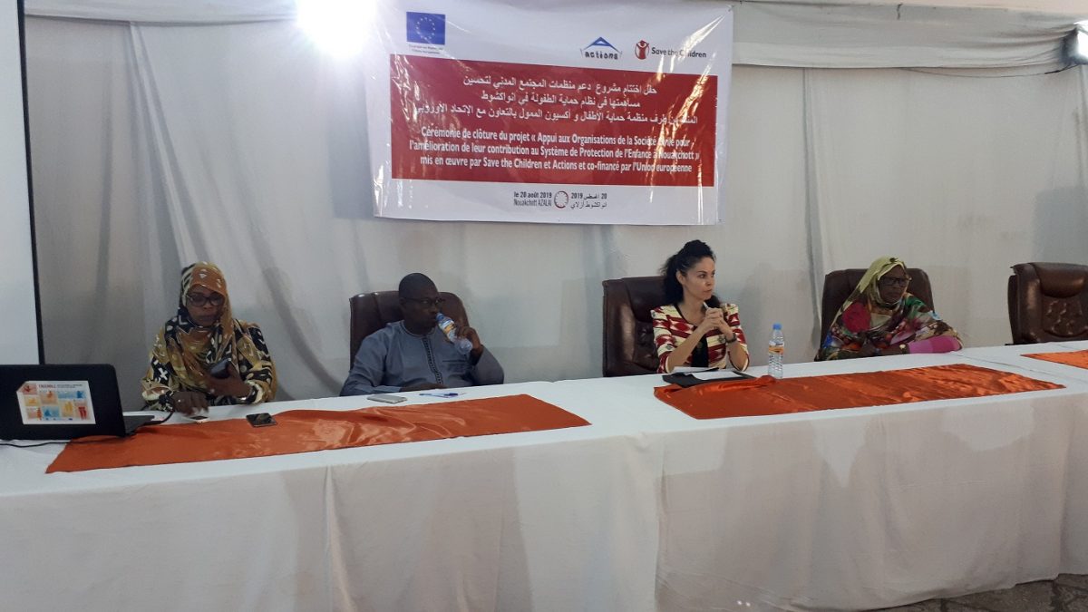 Article : Save The Children clôt un projet d’appui aux OSC de protection de l’enfance