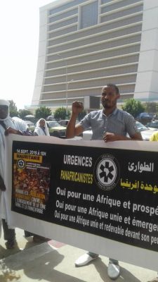Article : Les Panafricanistes de Mauritanie ont manifesté ce matin à Nouakchott
