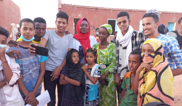 Article : Éloquence 2021, les jeunes réfugiés du camp Mberra s’initient au concours de l’oralité