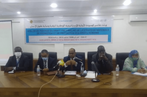 Article : Nouadhibou, ouverture d’un atelier technique sur la promotion et la protection des droits humains