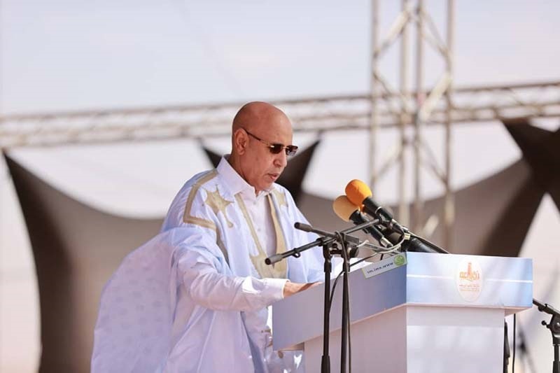 Le président Ghazouani prononce le discours d'ouverture