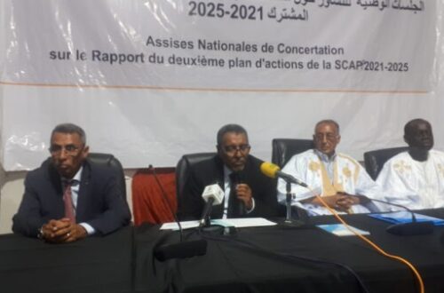 Article : Fin de l’atelier sur le second plan national de la SCAPP, la vision de la Mauritanie dans les 5 prochaines années