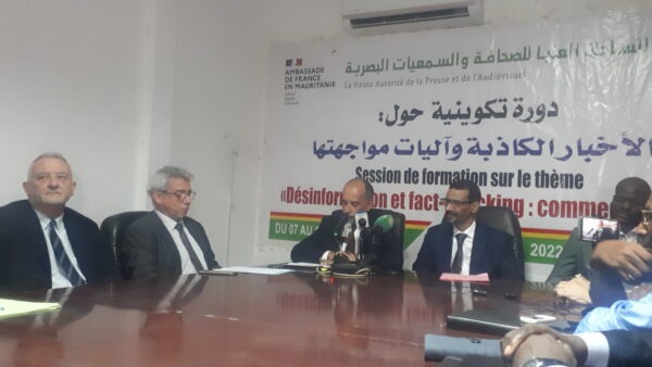 Article : Atelier de formation des journalistes mauritaniens : désinformation et fact-checking, comment agir ?