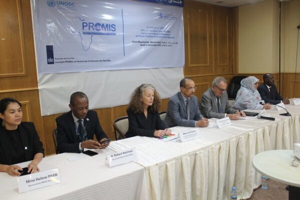 Article : Lancement du projet PROMIS pour renforcer les institutions mauritaniennes de lutte contre le crime transnational