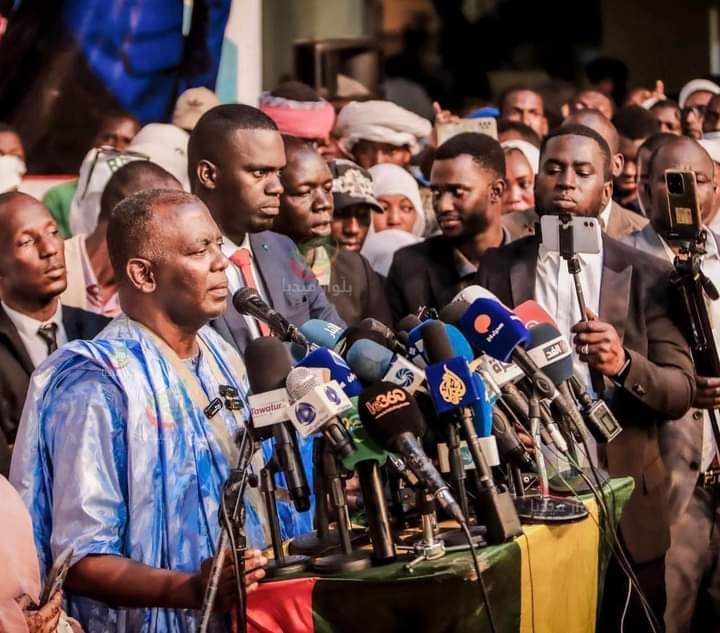 In Nouakchott, a huge crowd attends the announcement of Birame Dah Abeid’s candidacy for the presidential election – Thaqafa